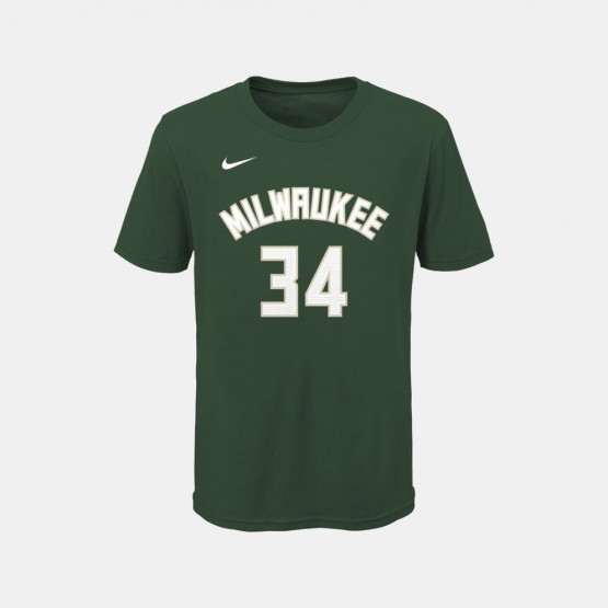 Nike Giannis Antetokounmpo Milwaukee Bucks Kids' T-shirt