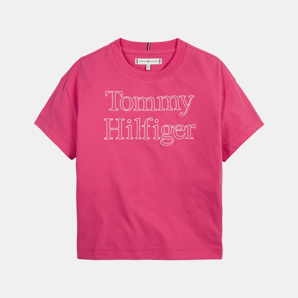 Tommy Hat Jeans Tommy Hat Hilfiger Kids\' T - shirt Pink KG0KG07264 - Calça  Jeans Tommy Hat Jeans Maddie Bootcut A - TJN