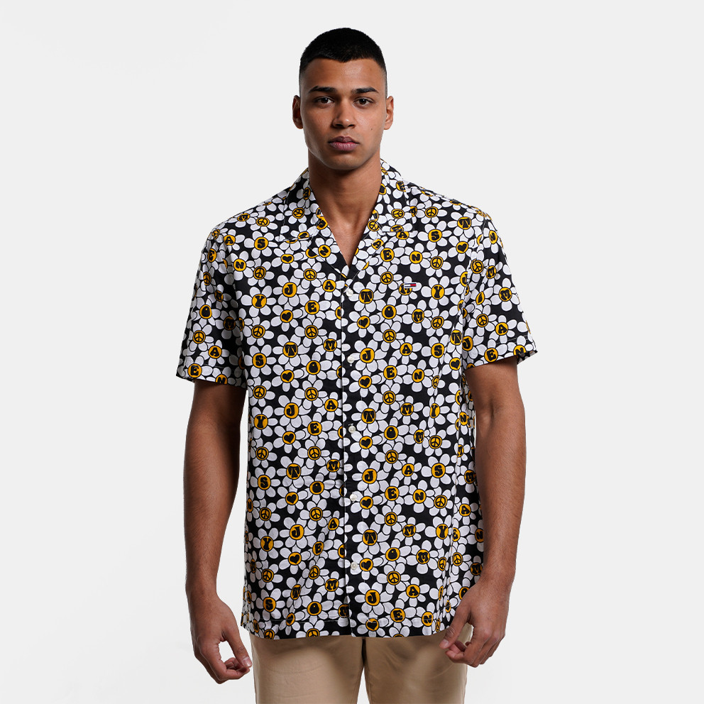 Tommy Jeans Tjm Aop Nyc Grown Daisy Shirt (9000142708_1469)