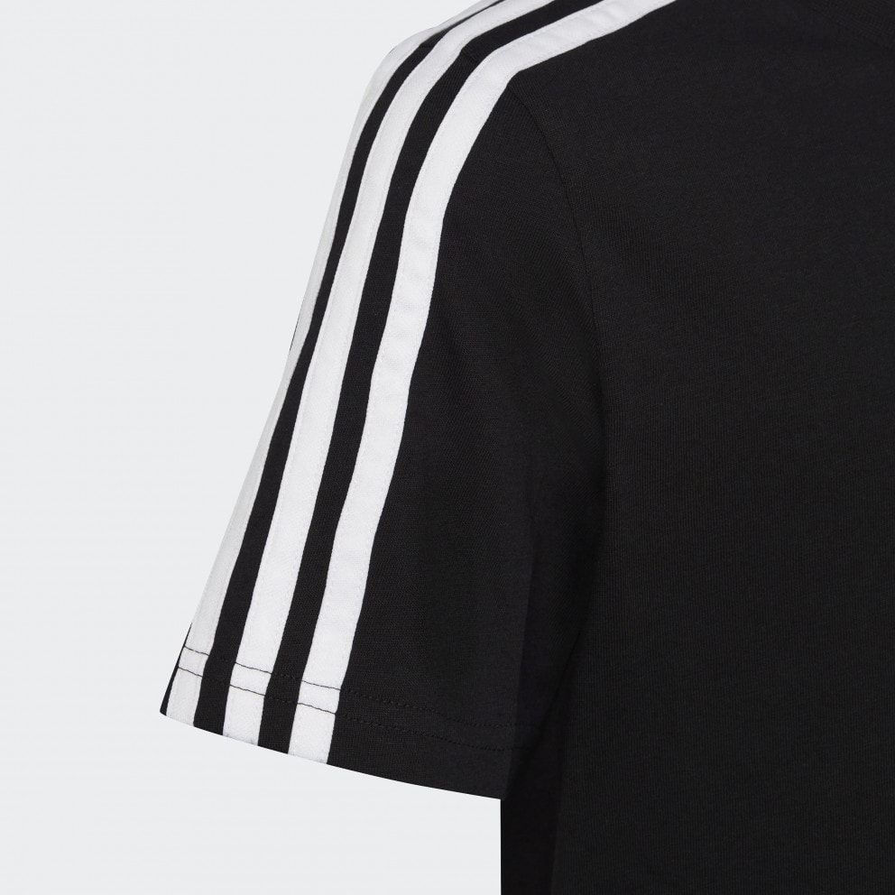 shirt Black HR6330 - adidas Sportswear Essentials 3 - adidas pitt street  market chicago hours today show - Stripes Kids' T