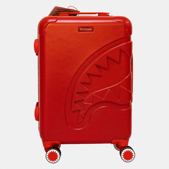 Sprayground Shark Central Red Carry-On Luggage