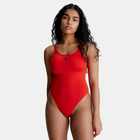 Calvin Klein Scoop Back One Piece Women's Swimsuit