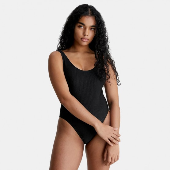 Calvin Klein Scoop Back One Piece Women's Swimsuit