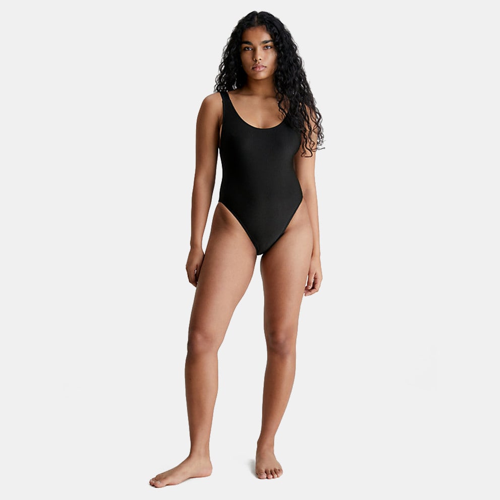 Calvin Klein Scoop Back One Piece Women's Swimsuit