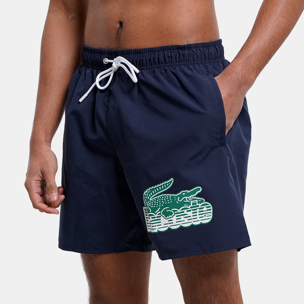 Lacoste Men's Swim Shorts Blue 3MH5633 - trainers t clip 0121 2 suc 7 42suc00101t4 wht dk pnk -