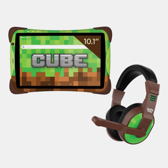 KIDDOBOO Cube 3GB/32GB Kids' Tablet 10.1" + Gaming Headphones