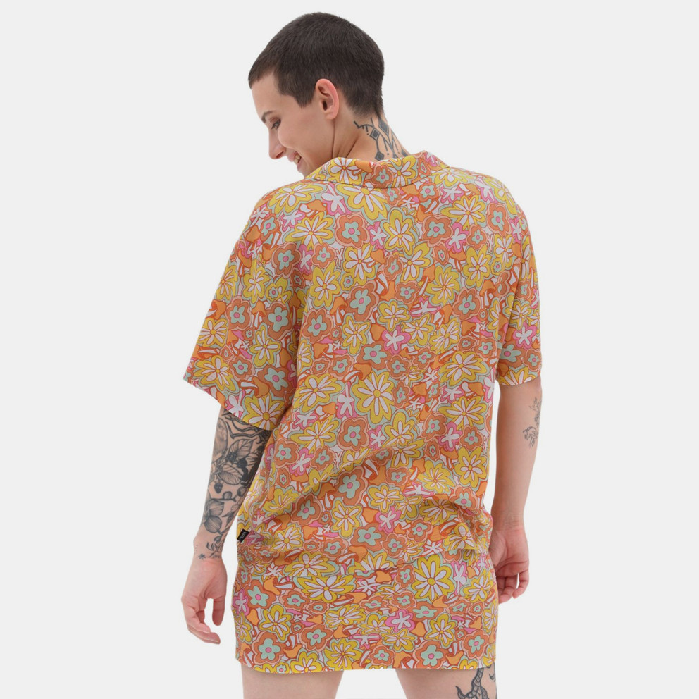 Vans Resort Floral Regular Fit Γυναικείο Κοντομάνικο Πουκάμισο