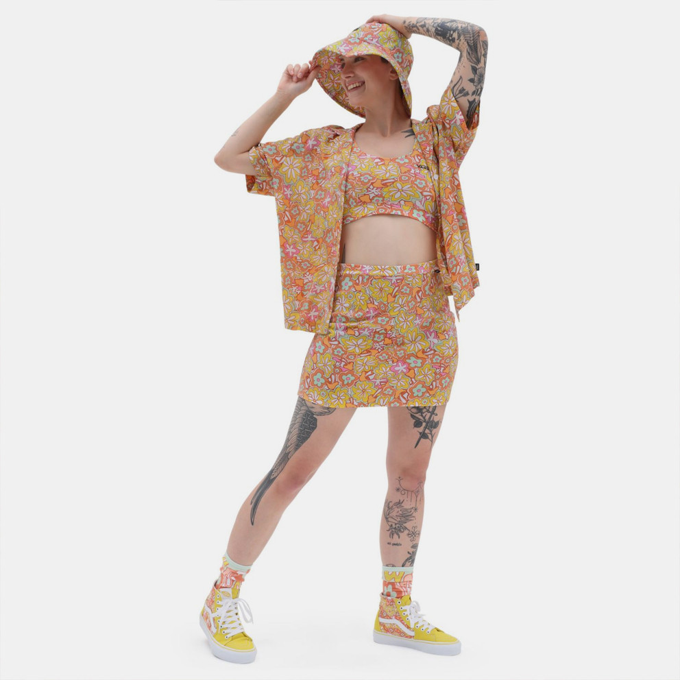 Vans Resort Floral Regular Fit Γυναικείο Κοντομάνικο Πουκάμισο
