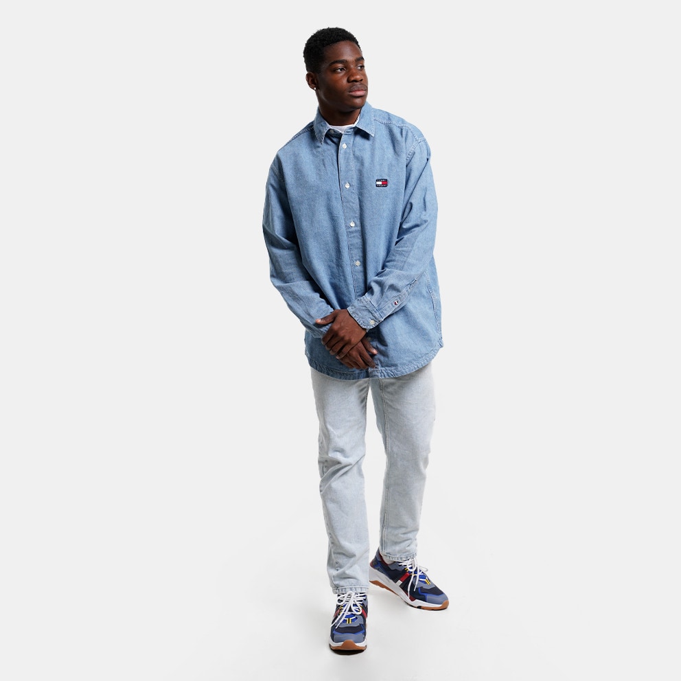 Tommy Jeans Archive Oversized Ανδρικό Πουκάμισο