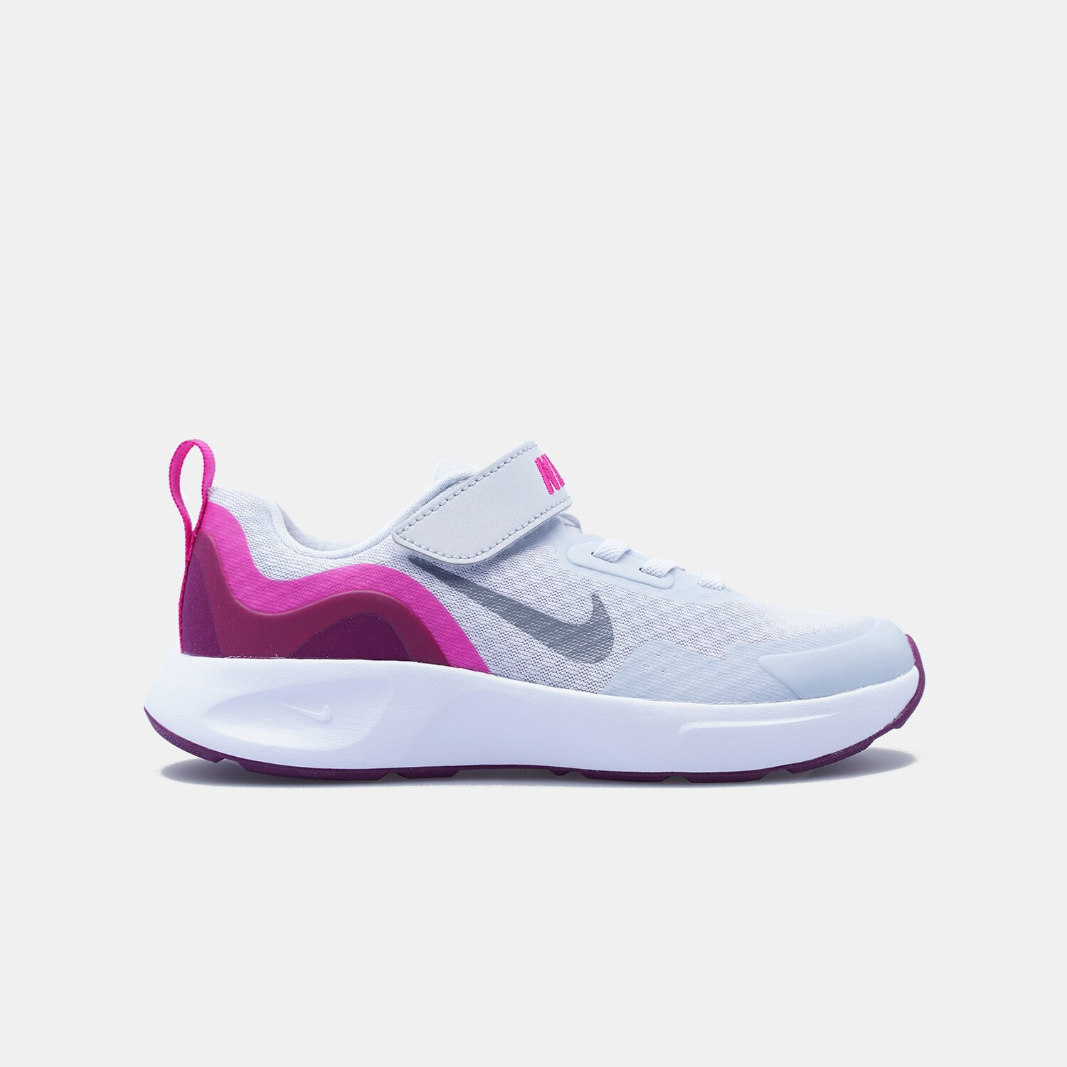 Nike Wearallday Παιδικά Παπούτσια (9000094088_56491) PURE PLATINUM/SMOKE GREY-PINK PRIME