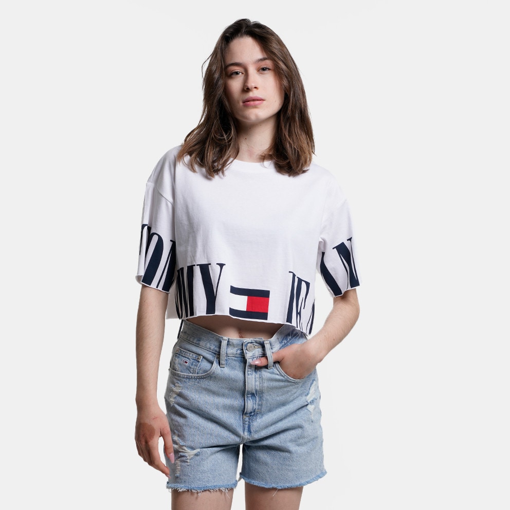  Tommy Jeans Skate Archive Γυναικείο Cropped T-shirt (9000142503_1539) 2025