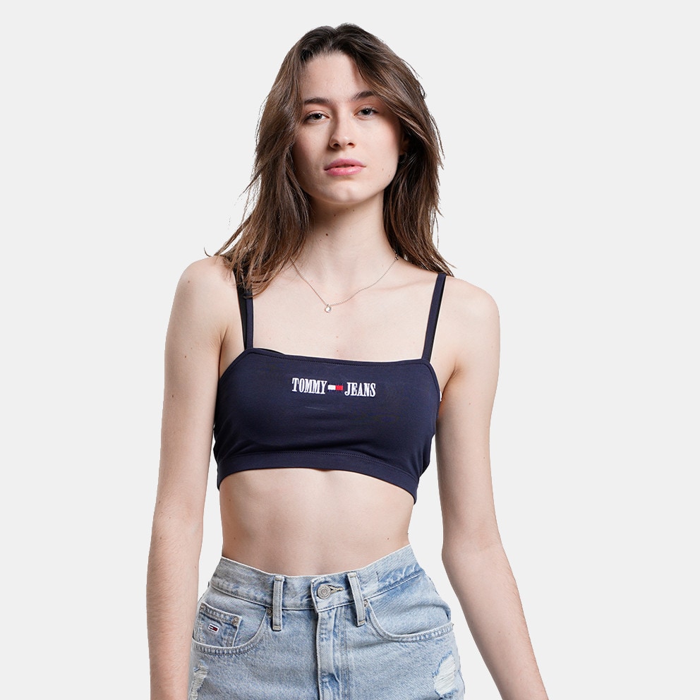 Tommy Jeans Archive Strap Γυναικείο Cropped Αμάνικo