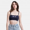 Tommy Jeans Archive Strap Γυναικεία Cropped Αμάνικη Μπλούζα