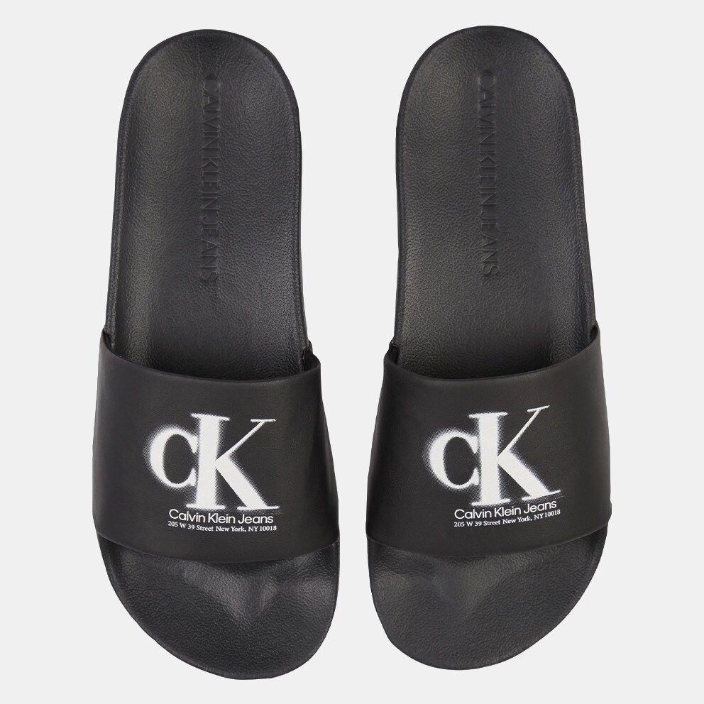 Calvin Klein Oversized Brand Ανδρικά Slides