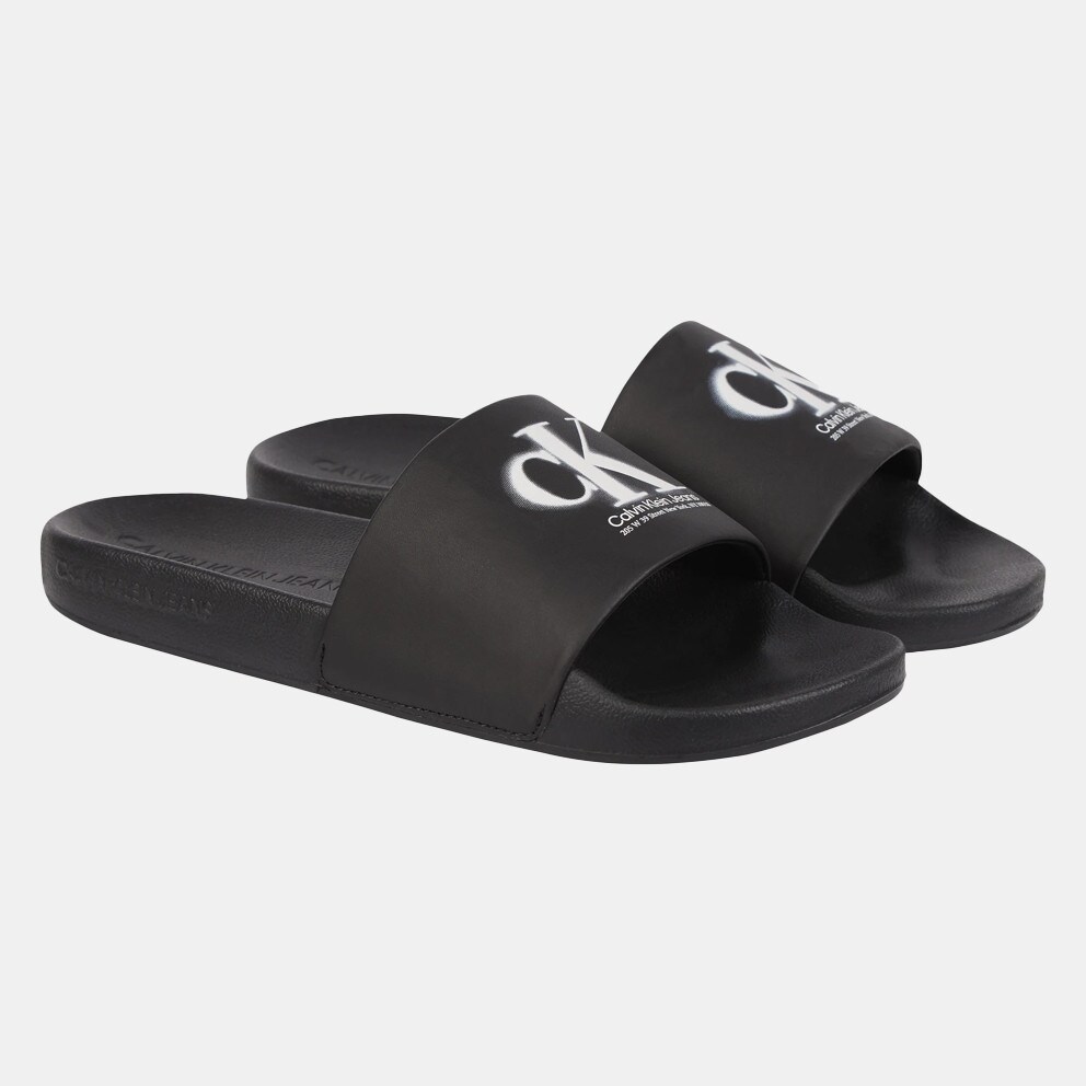 Calvin Klein Oversized Brand Ανδρικά Slides