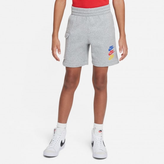 Nike Sportswear Fleece Cargo Παιδικό Σορτς