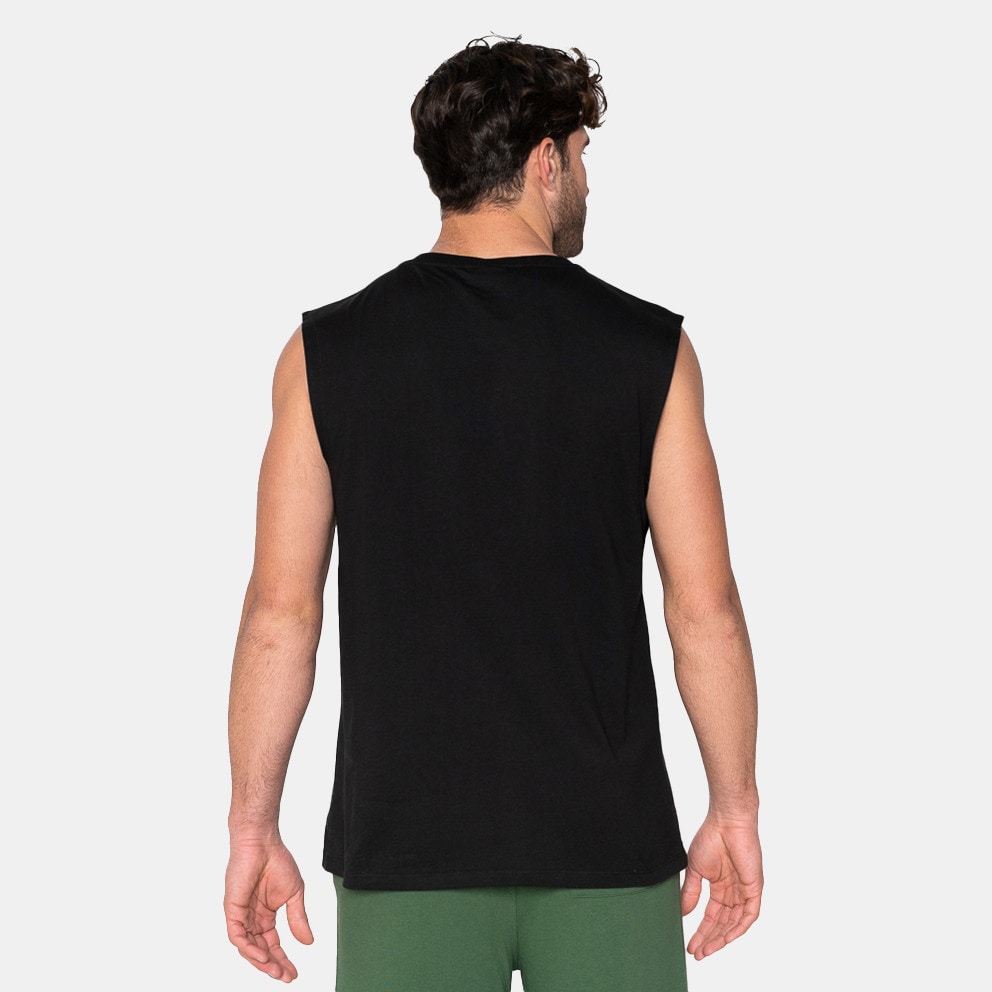 001 Fila Arnold Sleeveless Men s Tank Top Black APCHMS23054