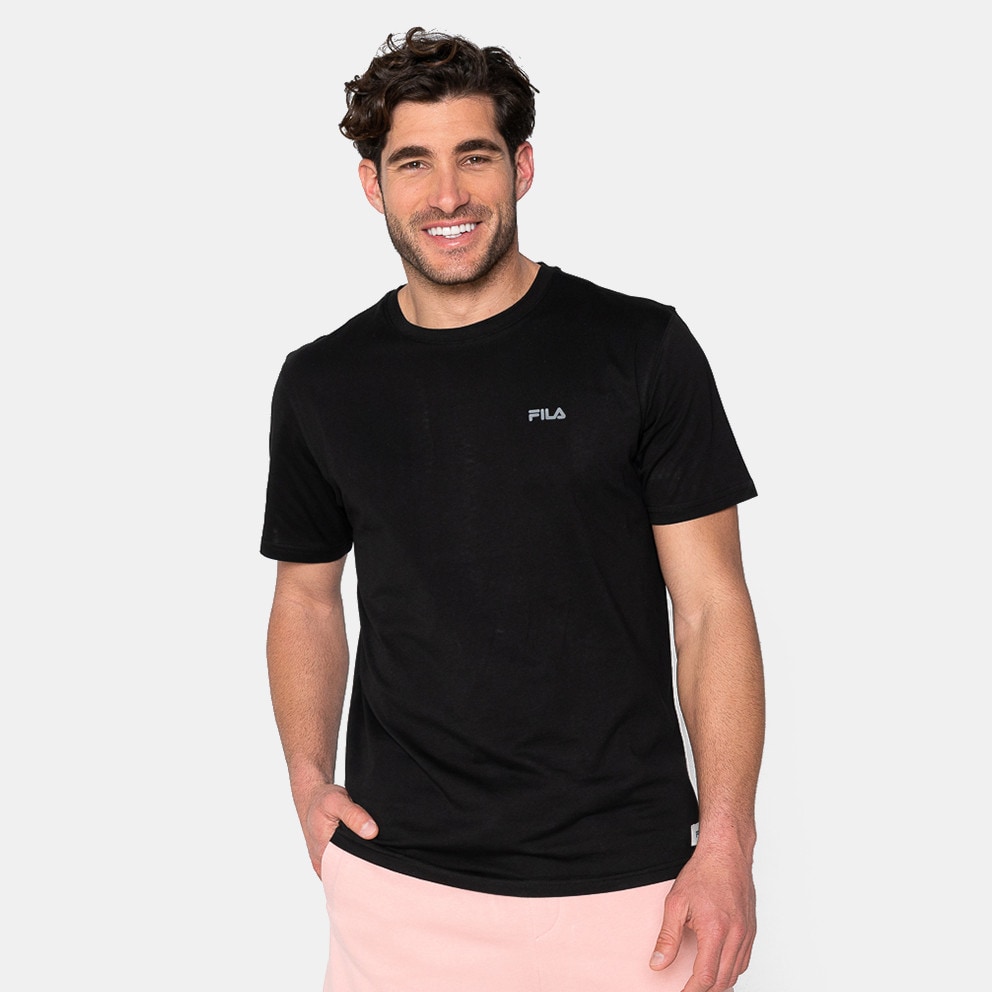 FILA Pantaloni BANAZ bianco nero Fila Thomas Men s T 001 Shirt Black APCHMS23039