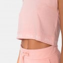 Fila Gladys Γυνακεία Cropped Αμάνικη Μπλούζα