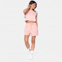 Fila Gladys Γυνακεία Cropped Αμάνικη Μπλούζα