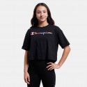 Champion Crewneck Παιδικό Croptop T-Shirt