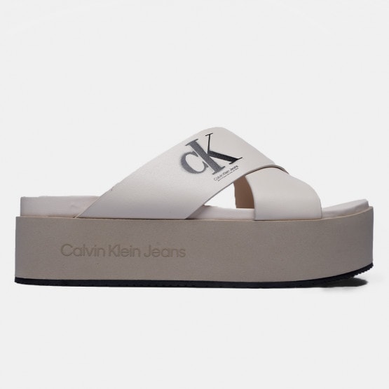 Calvin Klein Flatform Crissx Women's Slides