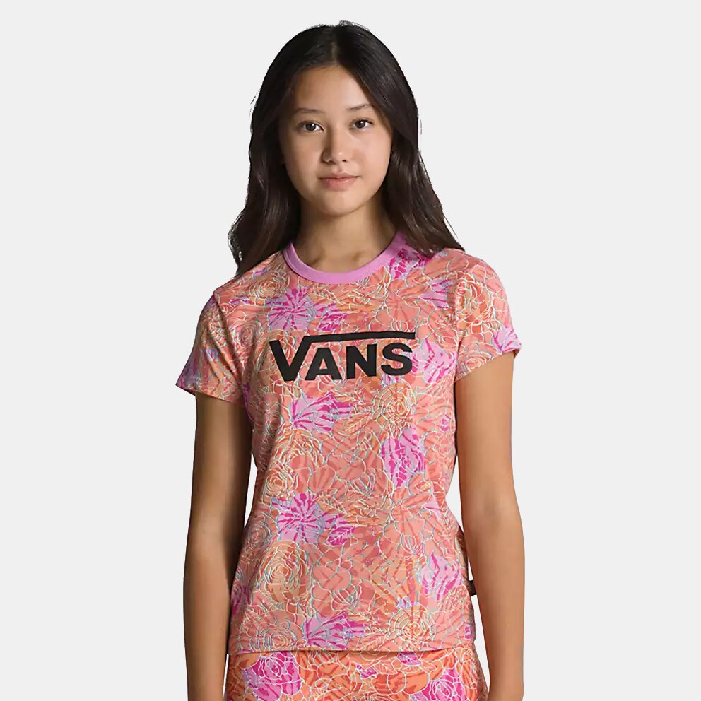 Vans Rose Camo Print Παιδικό T-shirt