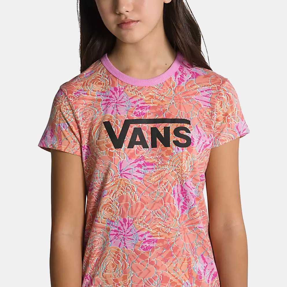 Vans Rose Camo Print Kid's T-shirt