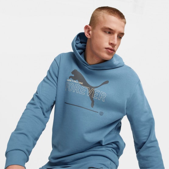 17 beat the winter blues with this colourful puma cruise rider Puma Essentials Better Men s Hoodie Blue 673293