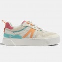 Lacoste L002 Leather Heel Pop Trainers Γυναικεία Παπούτσια