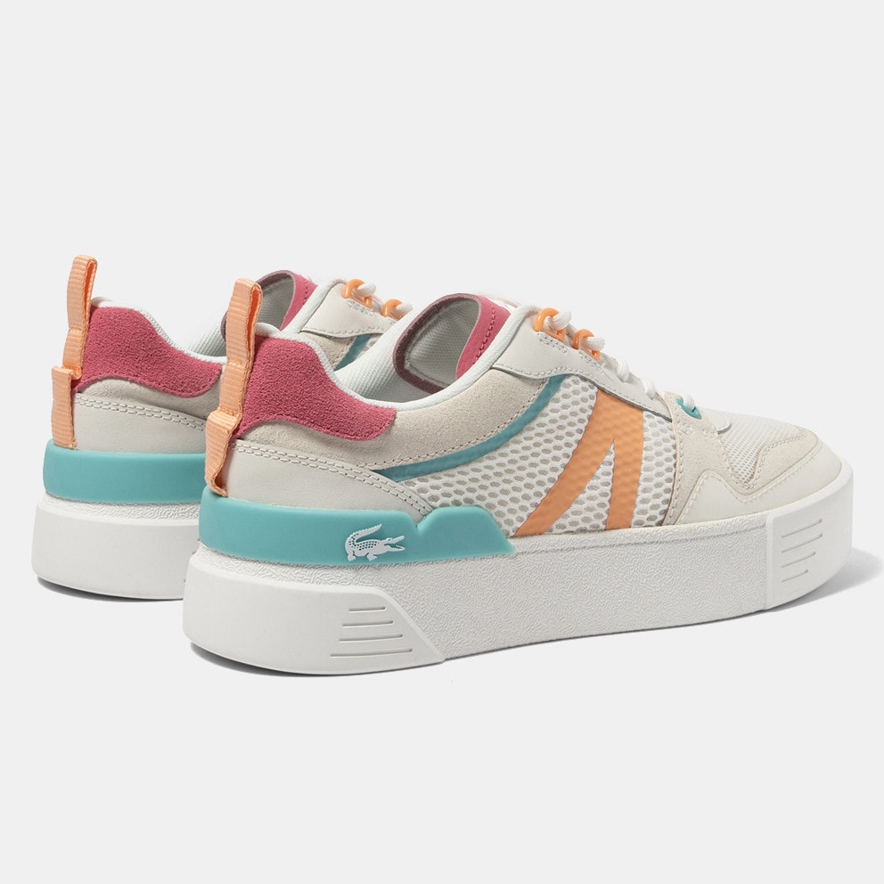 Lacoste L002 Leather Heel Pop Trainers Γυναικεία Παπούτσια