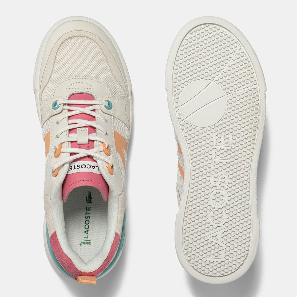 Lacoste L002 Leather Heel Pop Trainers Γυναικεία Παπούτσια