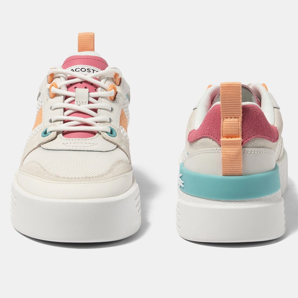 Lacoste L002 Leather Heel Pop Trainers Γυναικεία Παπούτσια