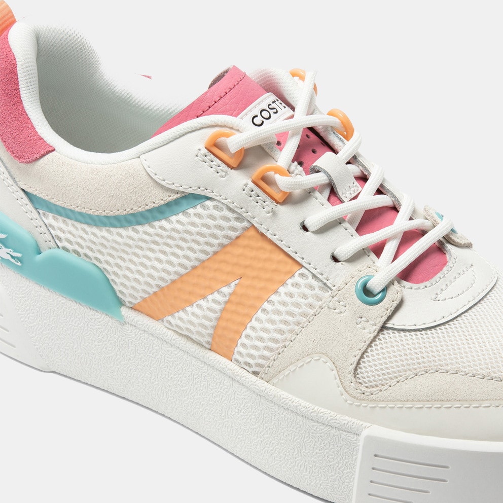Lacoste L002 Leather Heel Pop Trainers Γυναικεία Παπούτσια