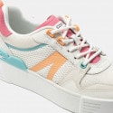 Lacoste L002 Leather Heel Pop Trainers Γυναικεία Παπούτσια