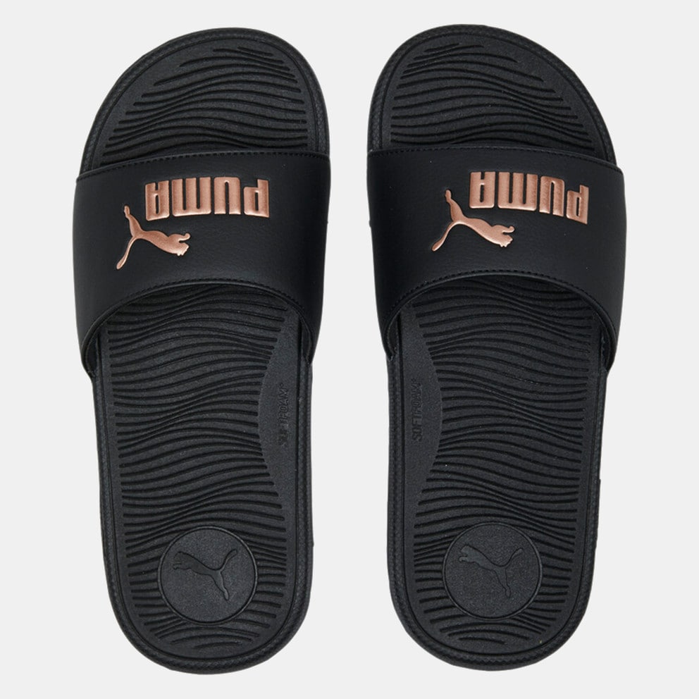 Rubber puma slides top