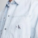 Calvin Klein Linear Denim Oversized Ανδρικό Πουκάμισο