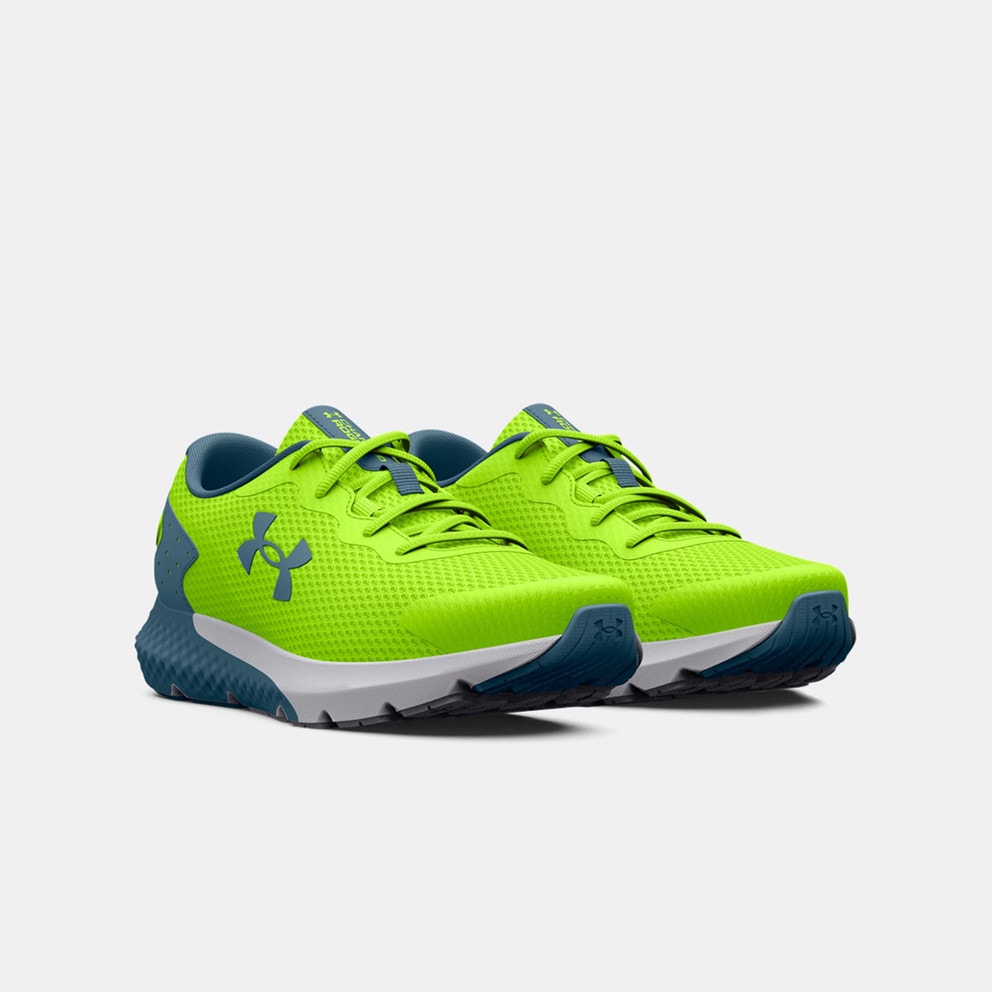 Under Armour blancas Charged Rogue 3 Kids Running Shoes Green