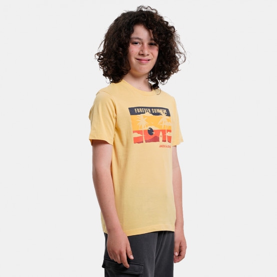 Jack & Jones Jjsummer Cool Tee Ss Crew Neck Jnr