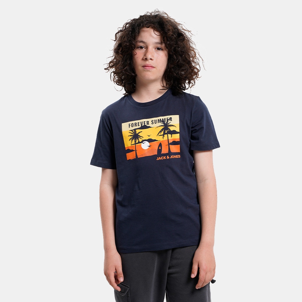 Jack & Jones Jjsummer Cool Tee Ss Crew Neck Jnr