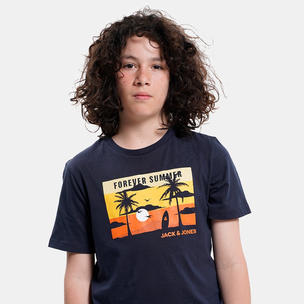 Jack & Jones Jjsummer Cool Tee Ss Crew Neck Jnr