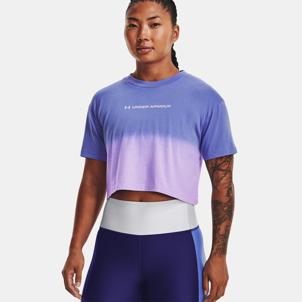 Under Armour Branded Dip Dye Γυναικείο Cropped T-shirt (9000139843_67583)