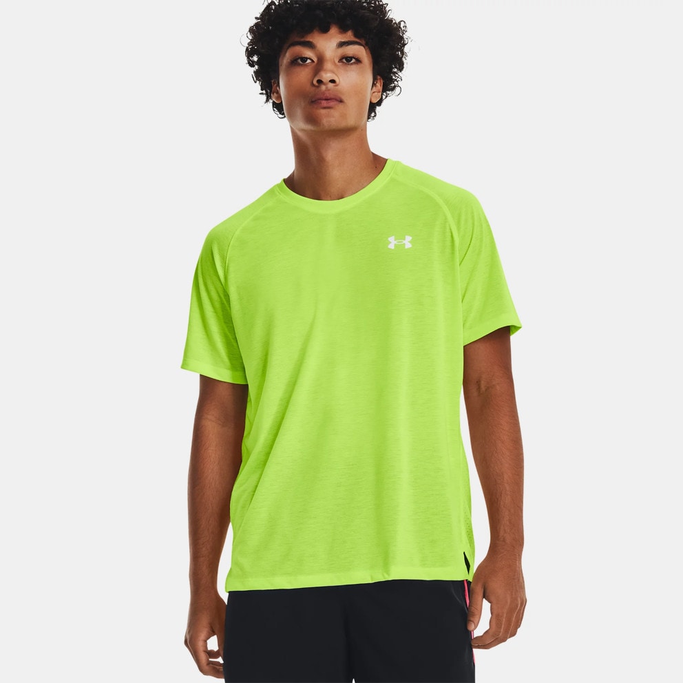 Under Armour Streaker Men's T-shirt Yellow 1361469-369