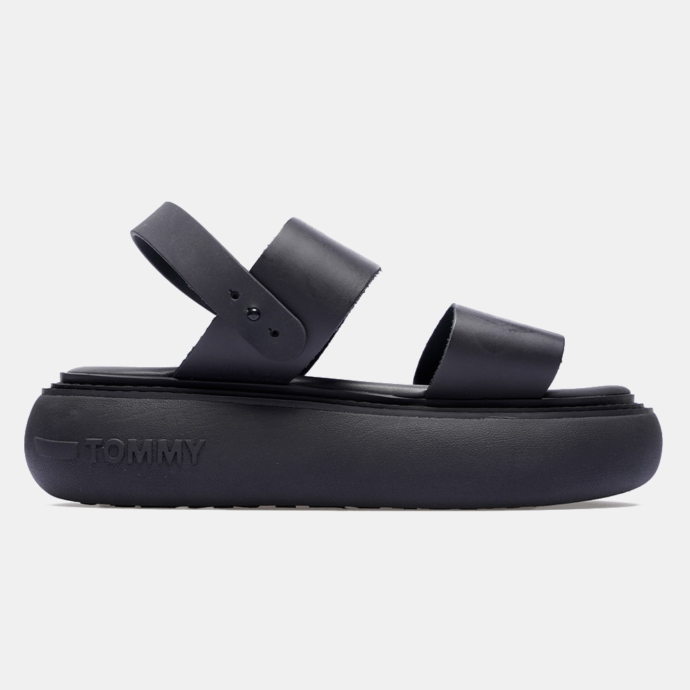 Tommy Jeans Volume Stripe Women's Sandals Black EN0EN02077 - Зимние  комбинезоны tommy hilfiger - 0GJ