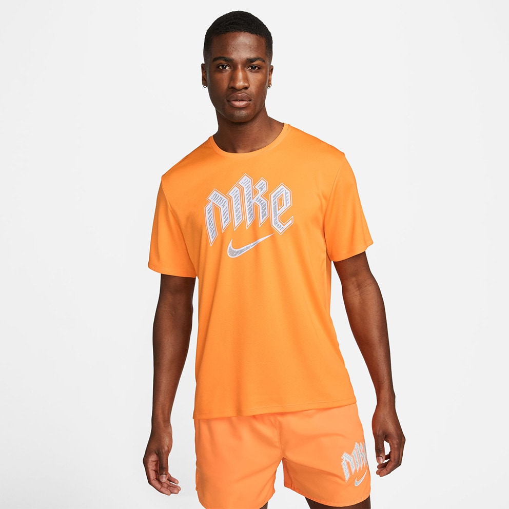 Nike Dri-FIT Run Division Miler Men's T-shirt Orange DX0839-836