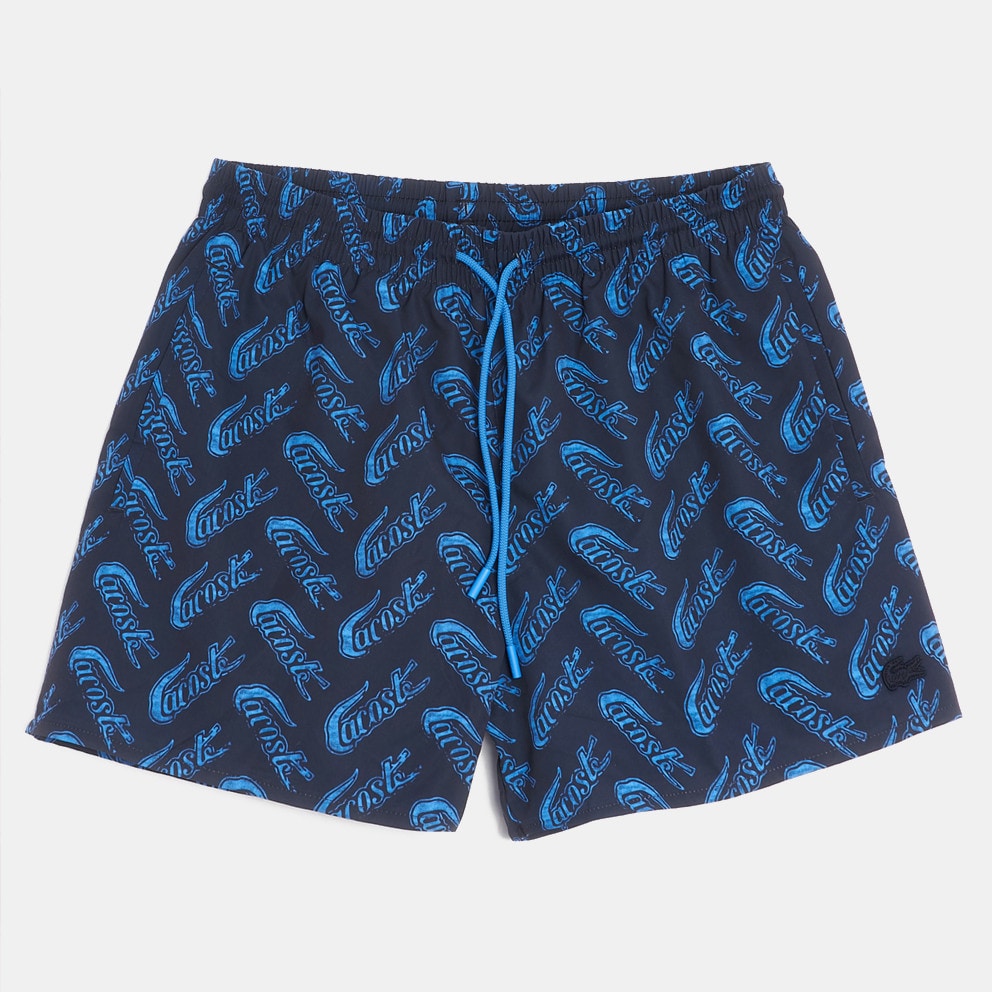 Lacoste Men's Swimwear Navy Blue 3MH5635 - Бежевые женские кроссовки -