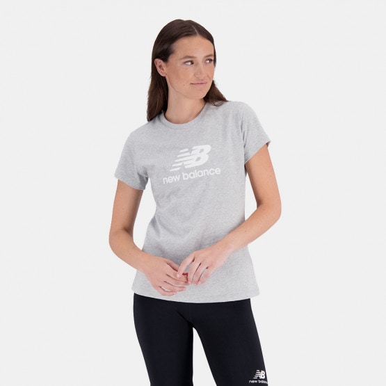 New Balance Essentials Stacked Logo Γυναικείο T-shirt