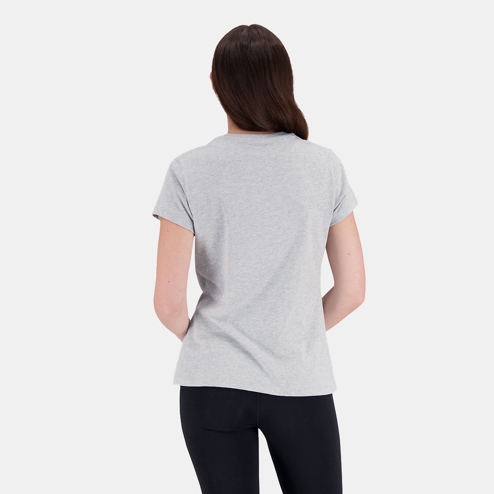 shirt Grey GRE WT31546 - AG - New Balance Essentials Stacked Logo Women's T  - Goes All-Black on the New Balance 574