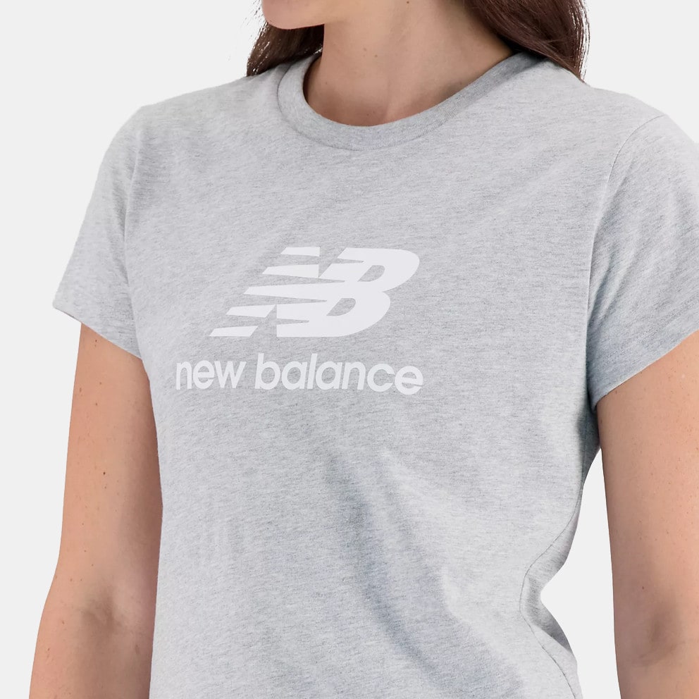 New Balance Essentials Stacked Logo Γυναικείο T-shirt