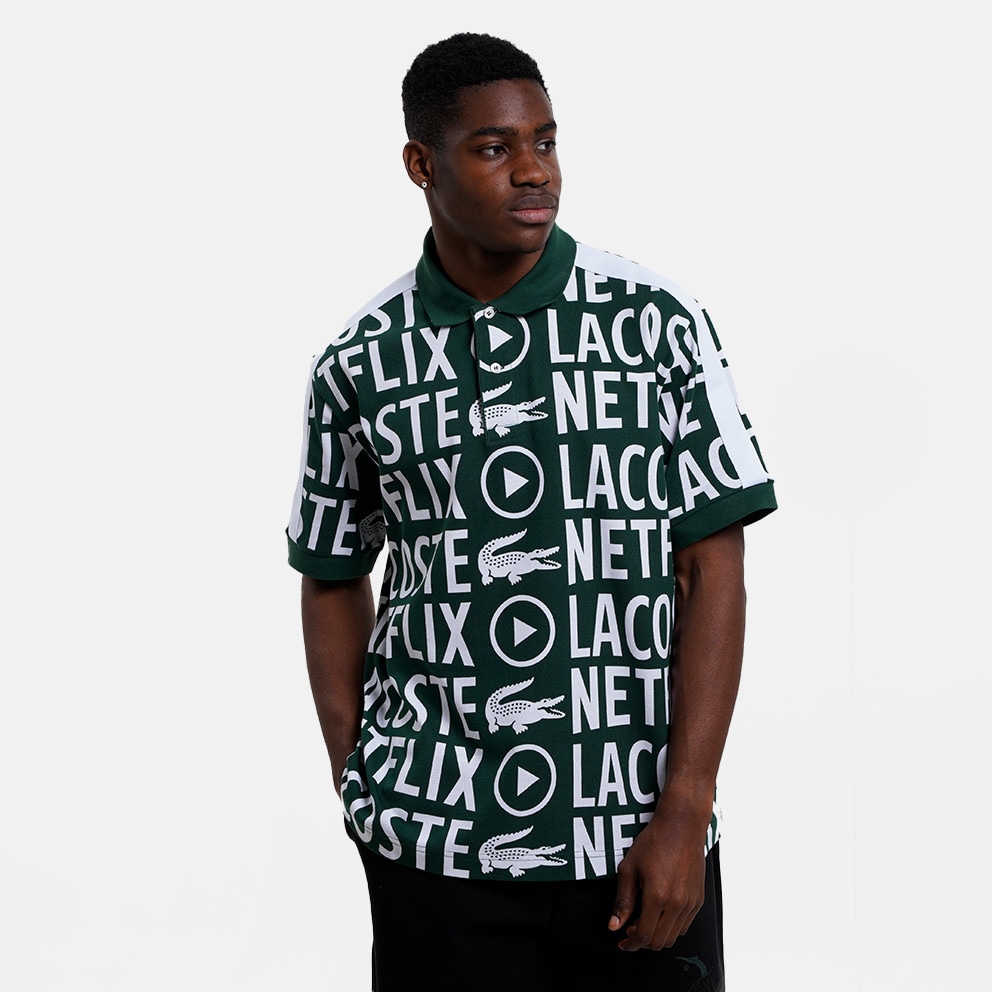 Lacoste x Netflix Men s Polo T Shirt